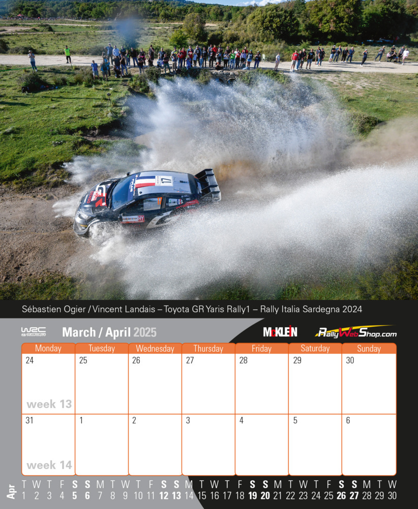 Bild: 9783947156610 | 2025 Desktop Rally Calendar | History meets the Present | Klein | 2025