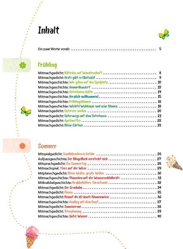 Bild: 9783960461166 | Krippen-Jahreszeitenbuch Mitmachgeschichten/Mitmachgedichte | Buch