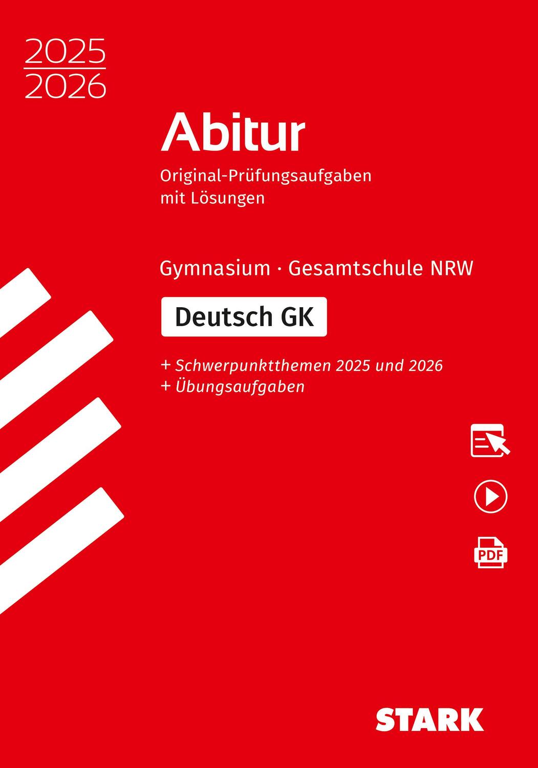 Cover: 9783849060459 | STARK Abiturprüfung NRW 2025/26 - Deutsch GK | Bundle | Deutsch | 2024