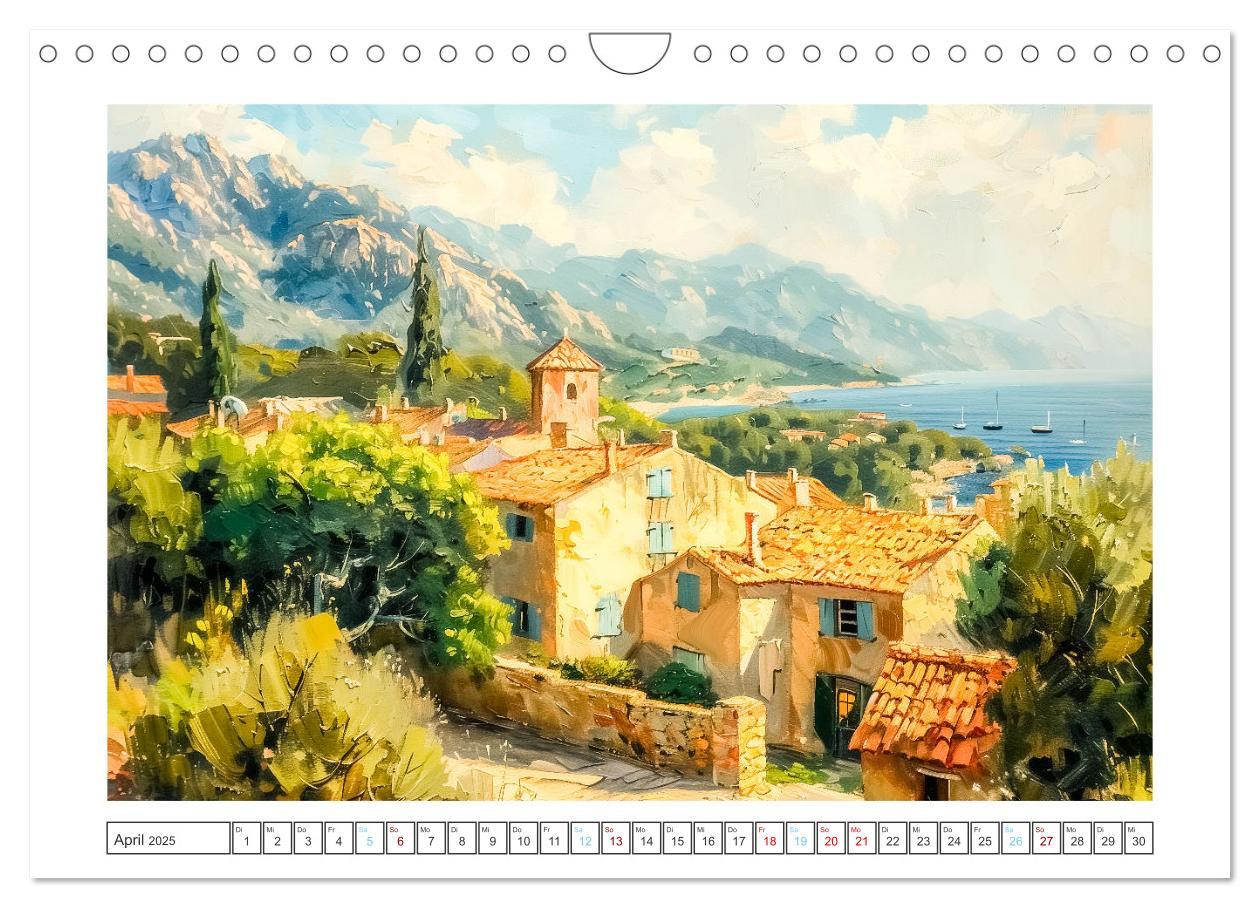 Bild: 9783383809620 | Mediterrane Landschaften (Wandkalender 2025 DIN A4 quer), CALVENDO...