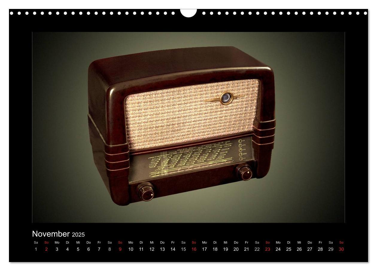 Bild: 9783435765959 | Dampfradios - Antike Radios mit Patina (Wandkalender 2025 DIN A3...