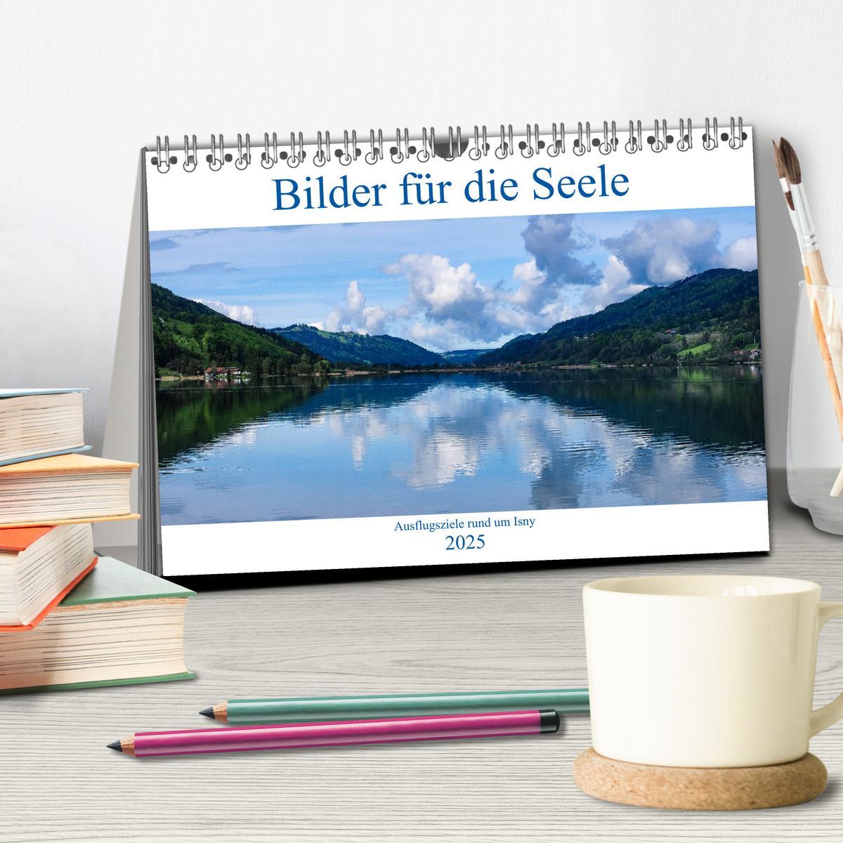 Bild: 9783435344444 | Ausflugsziele rund um Isny (Tischkalender 2025 DIN A5 quer),...