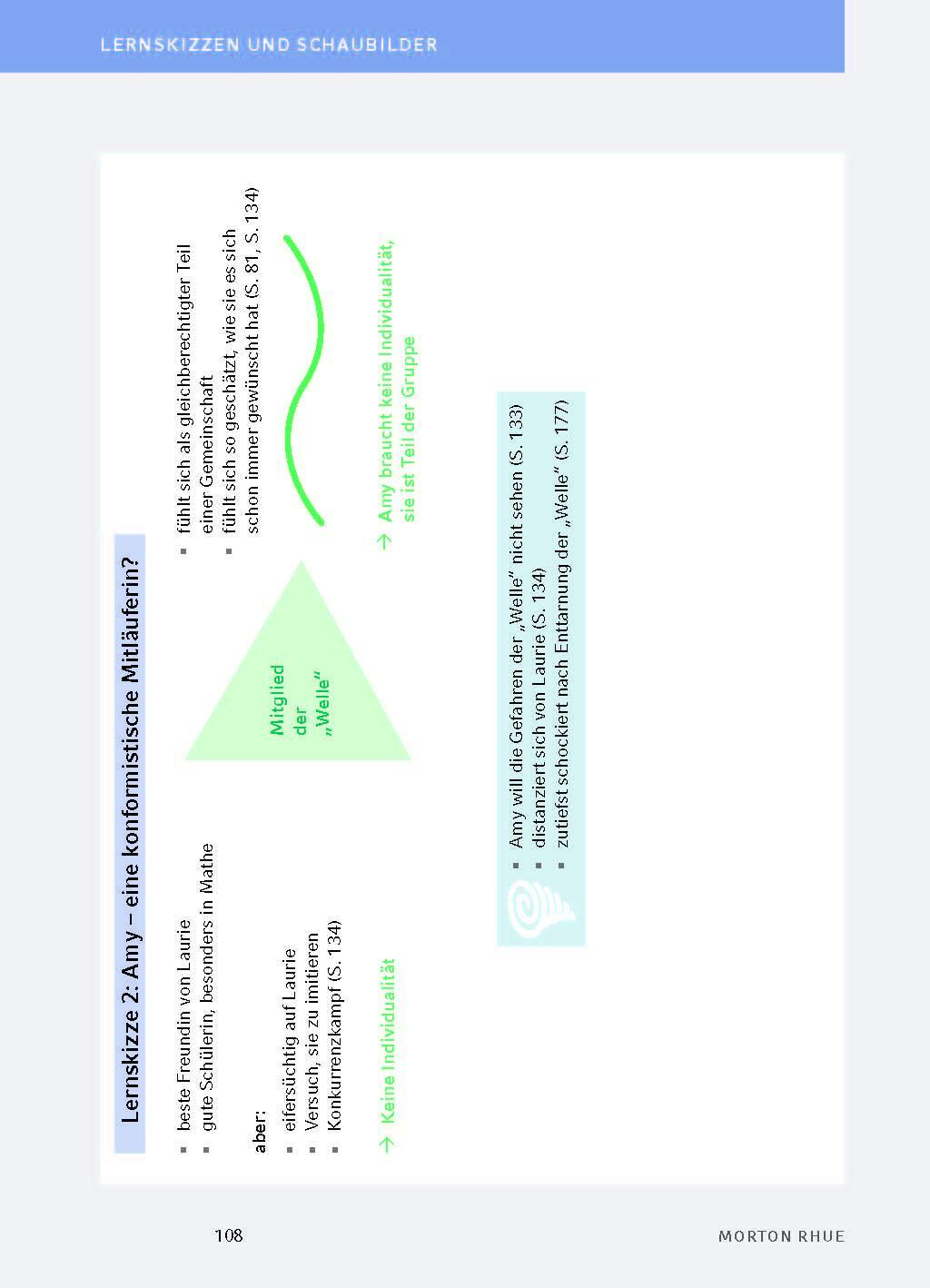 Bild: 9783804420717 | Die Welle - Textanalyse und Interpretation | Morton Rhue | Taschenbuch