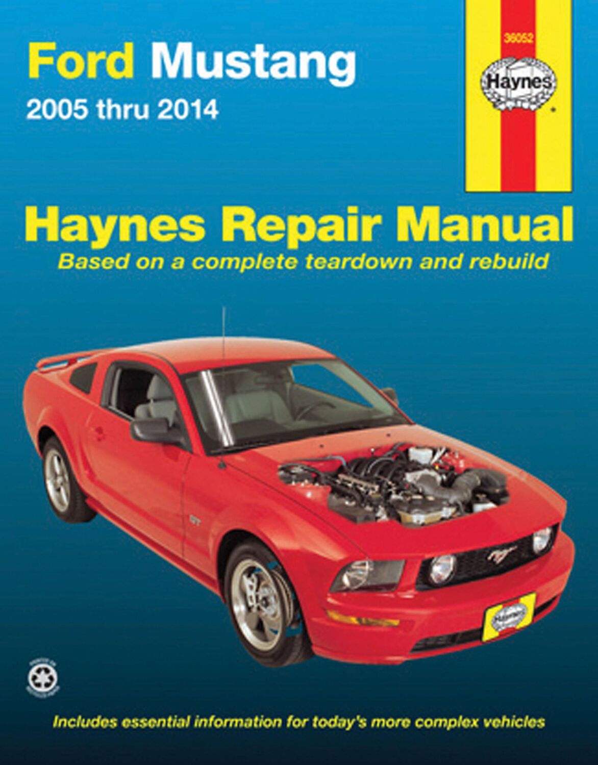 Cover: 9781620921876 | Ford Mustang 2005 Thru 2014 Haynes Repair Manual | Manuals | Buch