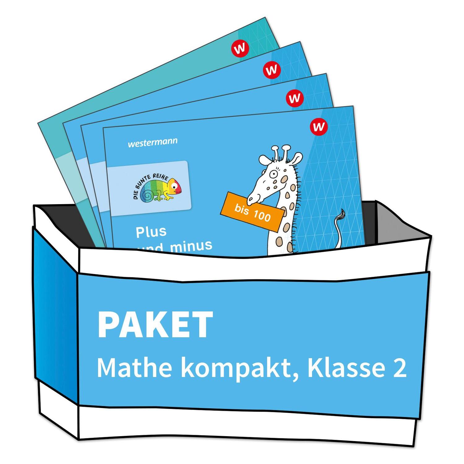 Cover: 9783141176780 | DIE BUNTE REIHE - Mathematik. Paket Mathe kompakt Klasse 2 | Broschüre