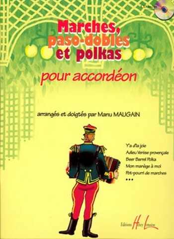 Cover: 9790230976855 | Marches Pasodobles &amp; Polkas | M. Maugain | Buch + CD | Lemoine