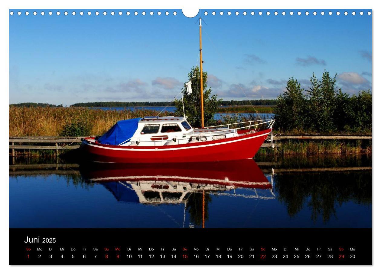 Bild: 9783435828296 | Boote (Wandkalender 2025 DIN A3 quer), CALVENDO Monatskalender | 2025