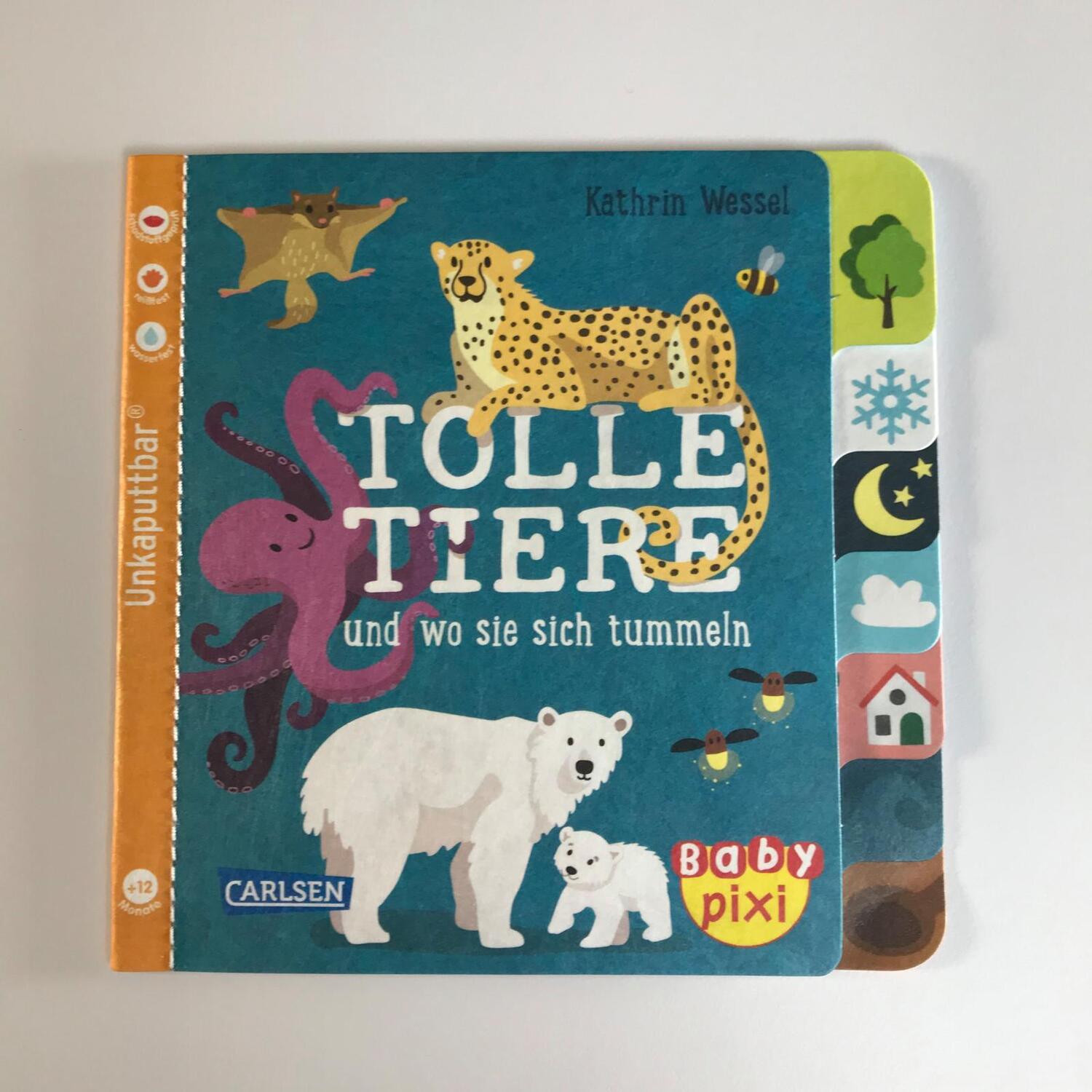 Bild: 9783551062291 | Baby Pixi (unkaputtbar) 114: Tolle Tiere | Taschenbuch | Baby Pixi