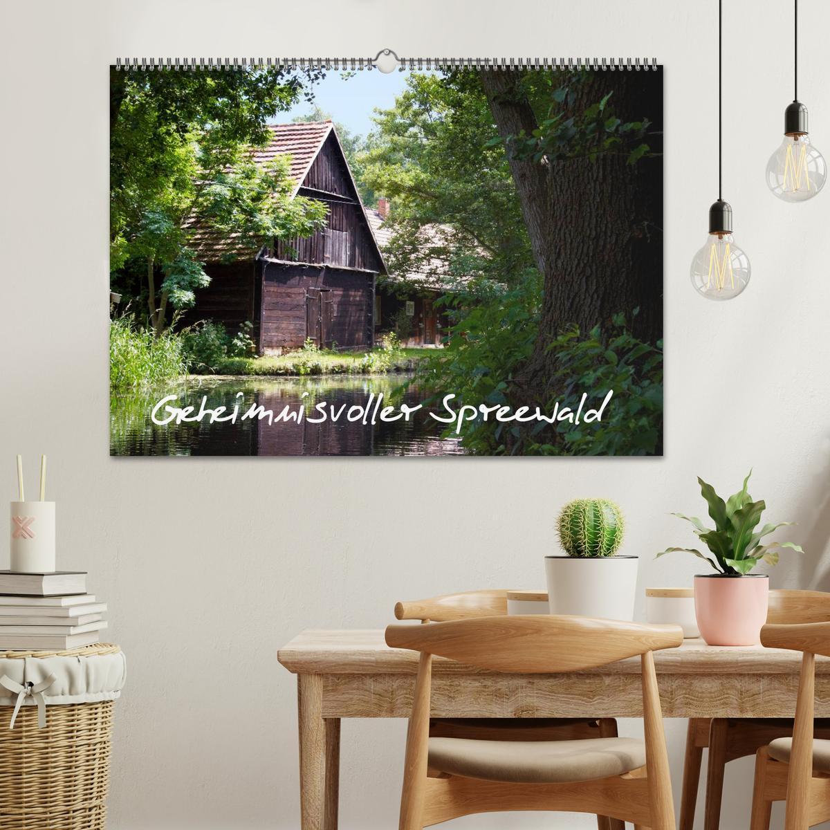 Bild: 9783435810192 | Geheimnisvoller Spreewald (Wandkalender 2025 DIN A2 quer), CALVENDO...