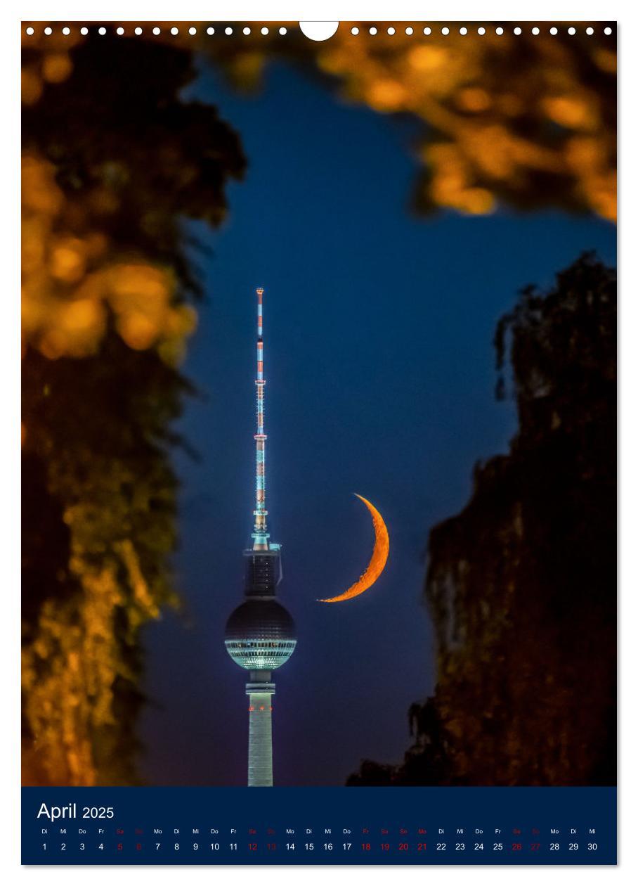 Bild: 9783435909766 | Berliner Fernsehturm - Magische Momente (Wandkalender 2025 DIN A3...